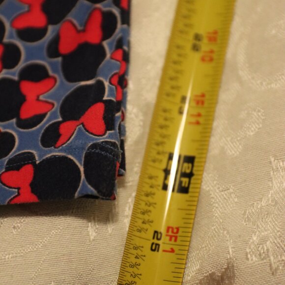 LuLa Roe Minnie Mouse Blue white red leggings casual lounge one size Disney - Picture 7 of 11